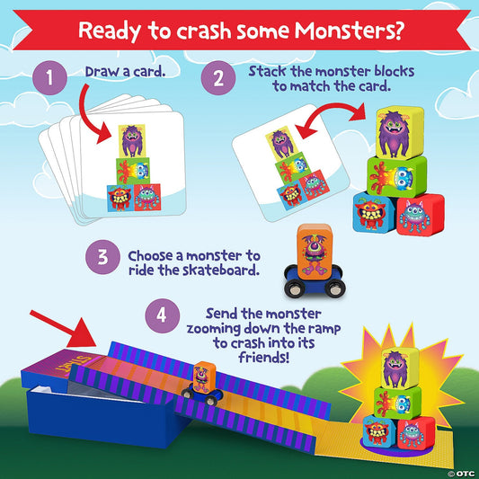 Joc Asociere și Motricitate Crash Monsters - Peaceable - Default Title (2) [ps:f5e3c721-5bfd-4b5c-b9f8-cec9ee35427e]