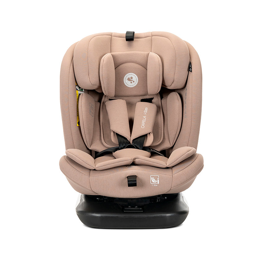 Scaun Auto Lorelli Capella i-Size, Rotativ 360°, 0-12 ani - Beige (2) [ps:8391838a-d077-47e1-a85e-2fa880573734]