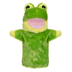 Figurina Plus Dinozaur Verde Teatru Papuși Jumbo, 28cm - Broscuta (2) [ps:be9439cd-4205-42d2-8bef-d375870f672b]