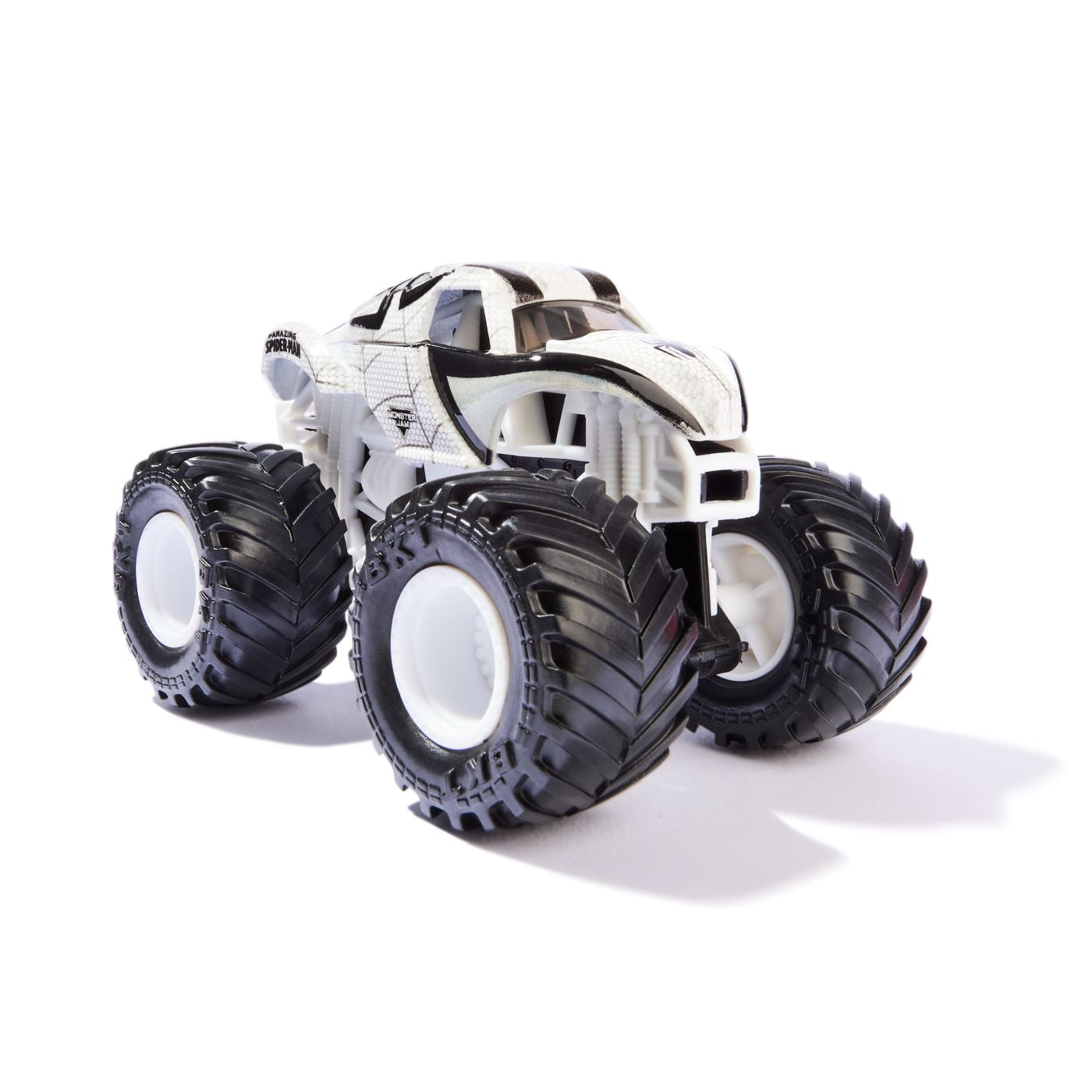 MONSTER JAM MARVEL CAMION GIGANT AMAZING SPIDER MAN ROSU - Imagine 2