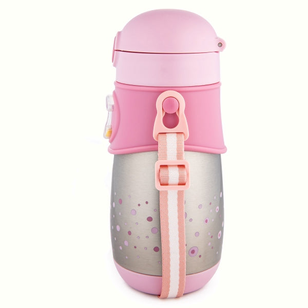 Canpol Babies Cana Termos Cu Pai Din Silicon 300 ml Roz - Imagine 2 [ps:55fc87cf-7741-4a73-bee9-a4178564517b]