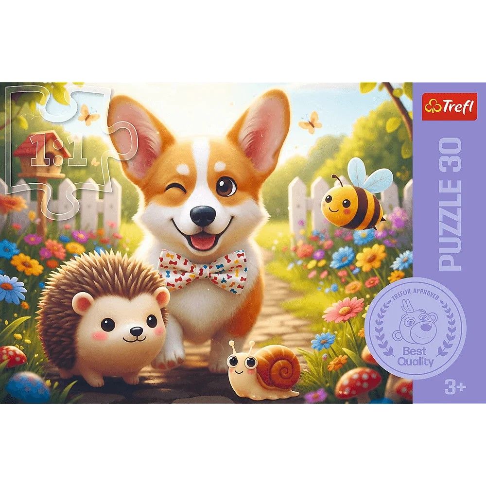 PUZZLE TREFL 30 O ZI CU CORGI - Imagine 3 [ps:1e81924f-57cc-4efa-a175-8b4b3108f4b0]