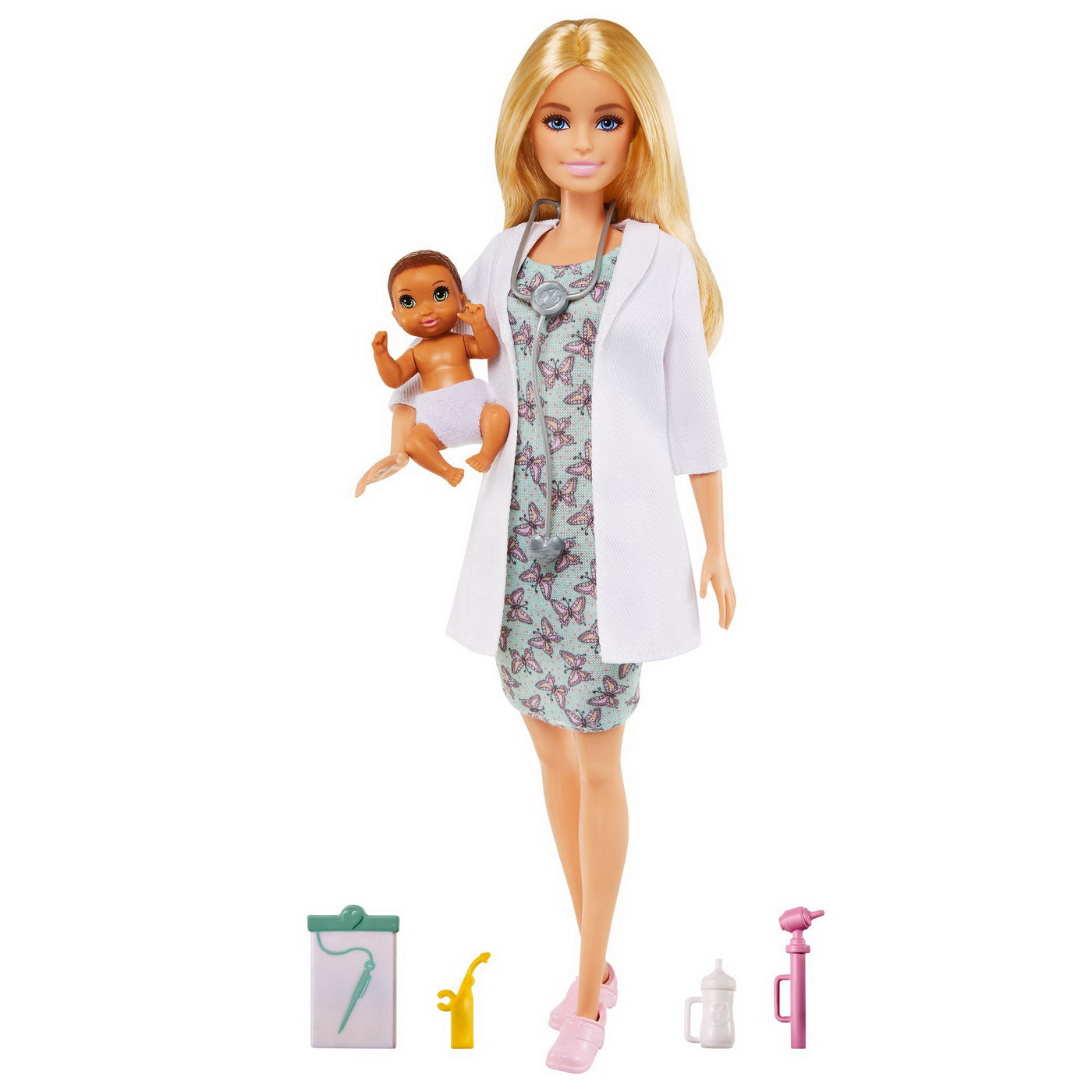 PAPUSA BARBIE DOCTOR PEDIATRU Mattel - Imagine 2