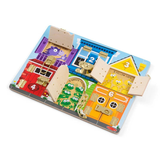 MELISSA AND DOUG SET DE INVATARE PLACA CU ZAVOARE DIN - Imagine 2
