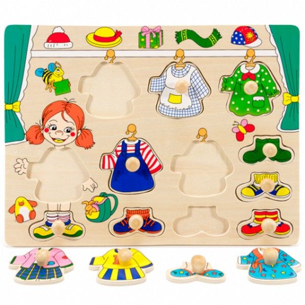 Set Îmbrăcăminte Fete Puzzle Lemn Fakopancs - Default Title (2) [ps:9419a9dc-13c4-4a24-9857-8fd81baf36d4]