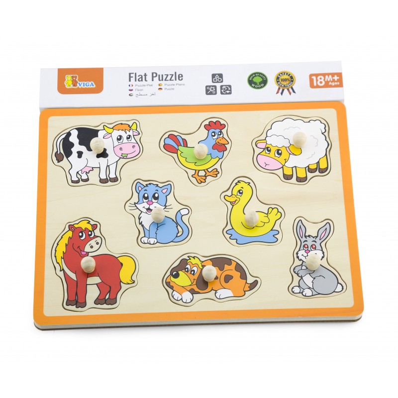 Puzzle cu manere - mijloace de transport Viga - Imagine 2