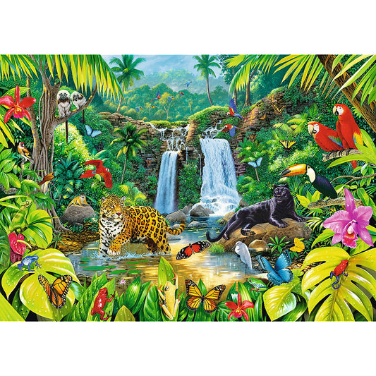 PUZZLE TREFL 2000 PADUREA TROPICALA - Imagine 2 [ps:e44d446e-e234-4436-a3f3-0aa4be13439c]