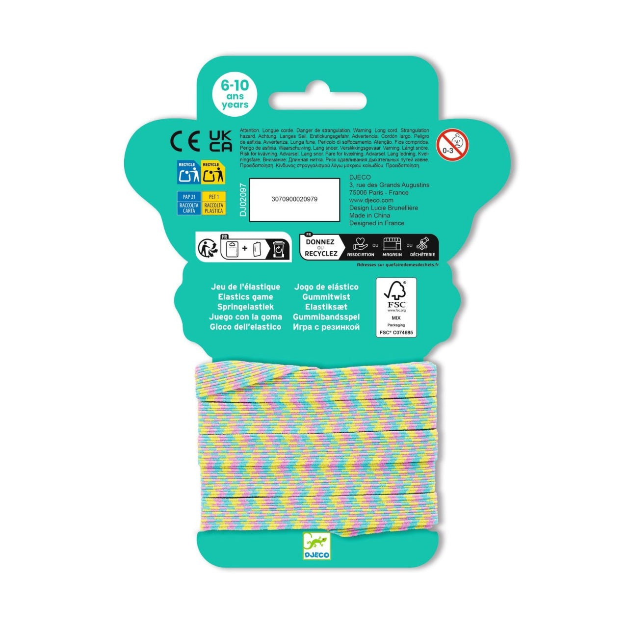 Joc clasic Elasticul, Djeco - Imagine 3 [ps:3b28de86-e188-4551-b59e-f28f3b002bfb]