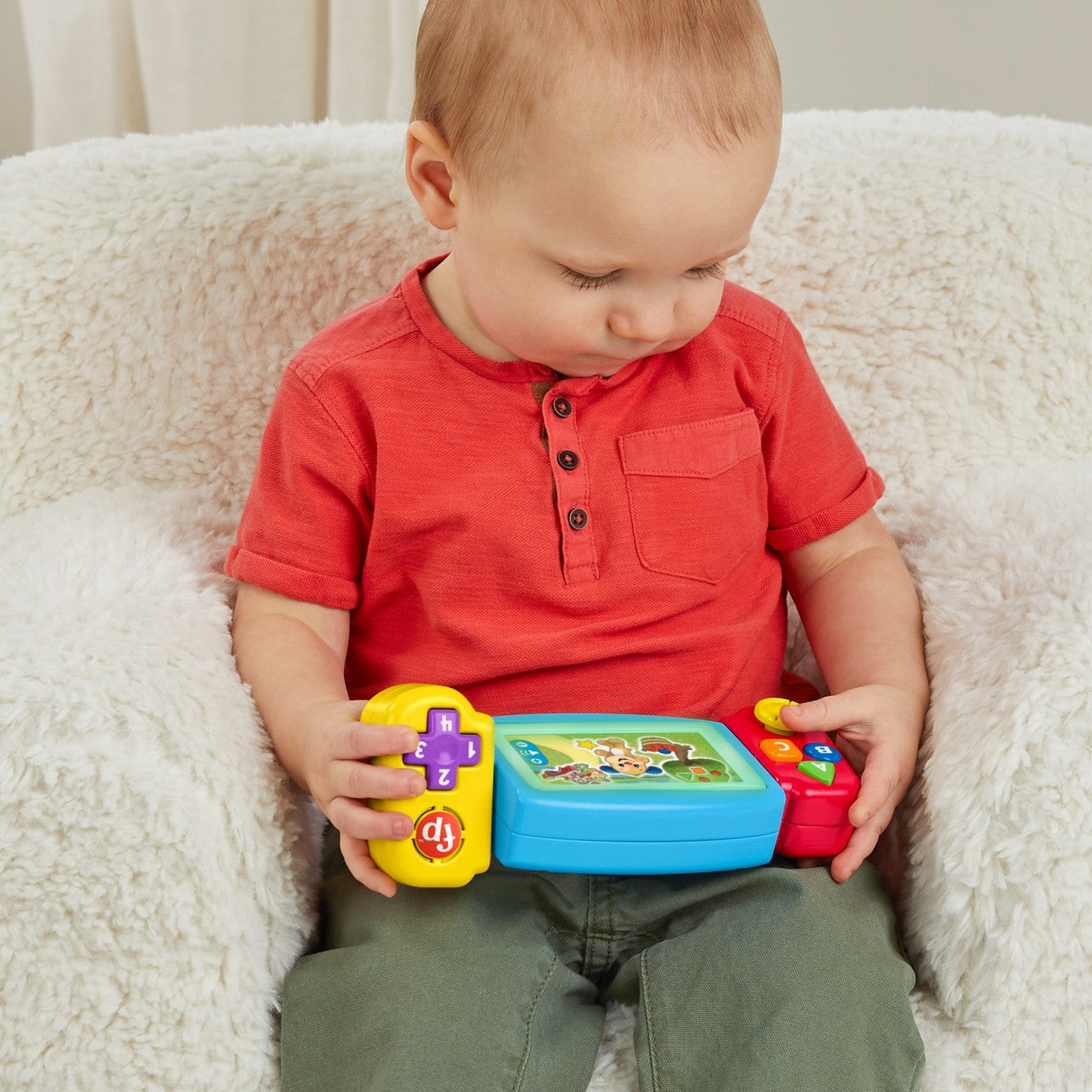 FISHER PRICE LAUGH&LEARN CONSOLA BEBE IN LIMBA ROMANA Mattel - Imagine 4 [ps:8452df5a-c3c1-4a3a-b088-0e478608abd0]