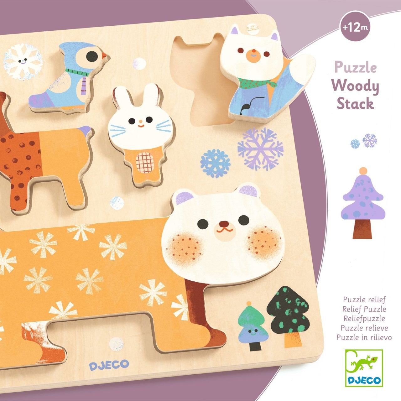 Puzzle lemn animale simpatice, Djeco - Imagine 5 [ps:9a5aa16b-53f7-4f09-b134-de4a69e15015]