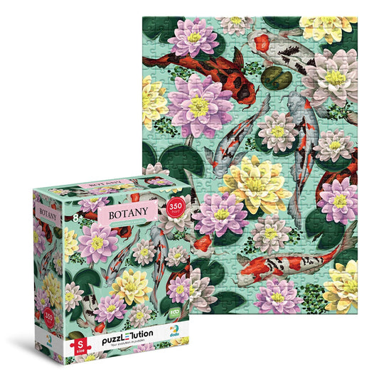 Puzzle Botany Lotus Flowers 350 piese - Dodo Toys - Default Title (2) [ps:bc650704-0164-4734-89f5-2ac4f7ad3fd7]