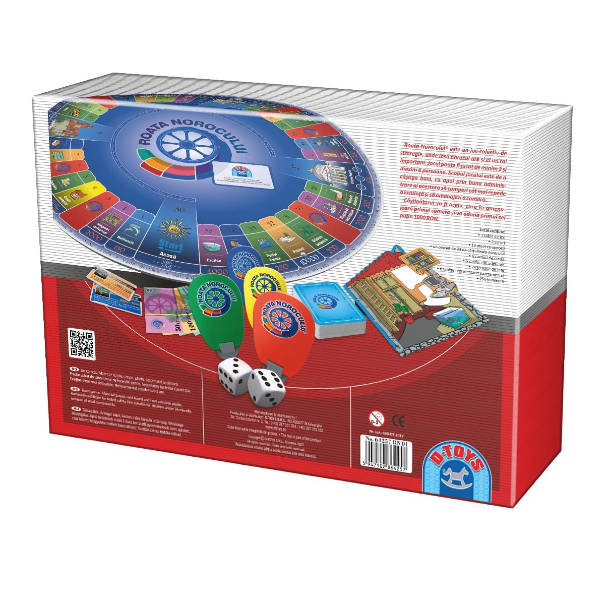 Roata Norocului D-TOYS - Joc de Societate pentru Familie - Default Title (2) [ps:b3d2c895-a220-4d65-aeca-44637ad36586]