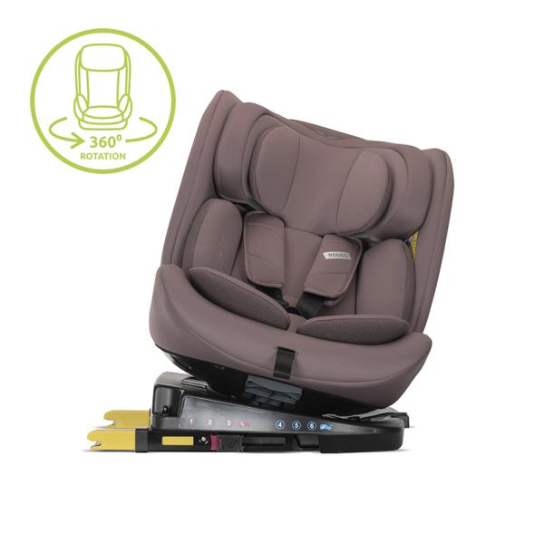 Scaun auto pentru copii, Rodeo, i-Size, Isofix, rotativ, 0 luni-12 ani, 40-150 cm - Imagine 2 [ps:d93a237f-e761-4b14-92ab-adce4ec7573f]