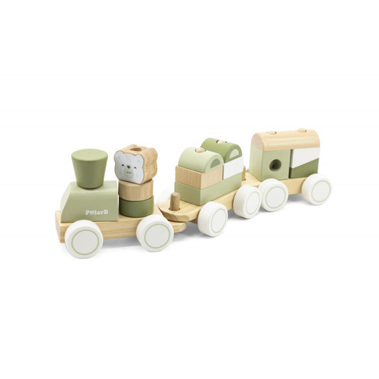 Trenulet modular cu animale, colectia Green, PolarB Viga [ps:00f54be0-26a8-4719-8b73-45dadae5dd57]