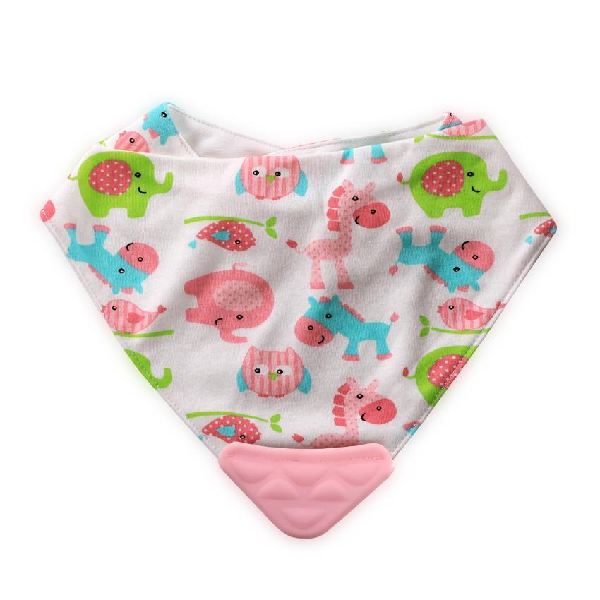 Bavetă Bandana cu Jucărie Dentiție Lorelli, Pink - Roz (2) [ps:5136bcb3-3678-4cc4-b1fc-895ed039b075]