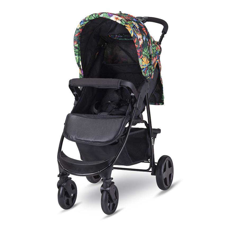 Cărucior Sport Lorelli Olivia Basic, Cool Gri - Husă Inclusă - mulricolor tropical (2) [ps:296b1e3b-3c29-4627-a2b5-6446bfe23fe0]