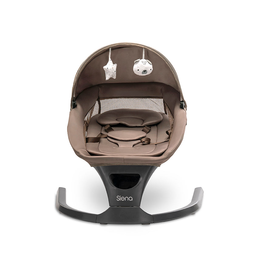 Leagăn Electric Lorelli Siena, 0-12 luni, Graphite - Mocha (2) [ps:2641bbd5-46e3-4d85-b8c7-6ad169d6d000]