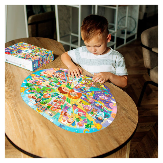 Puzzle Rutina Zilnică 100 piese Dodo Toys - Educativ - Default Title (2) [ps:8fb8bb19-3c05-4ba0-b647-f1ff6e02a33a]