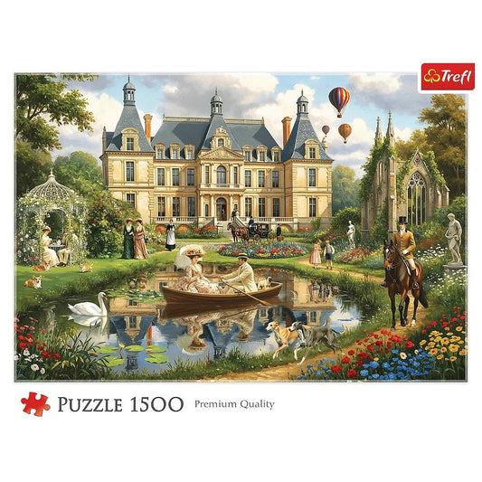 PUZZLE TREFL 1500 PALATUL DE LANGA APA - Imagine 3 [ps:7c2f37be-3787-4255-99ed-504ce58074a7]