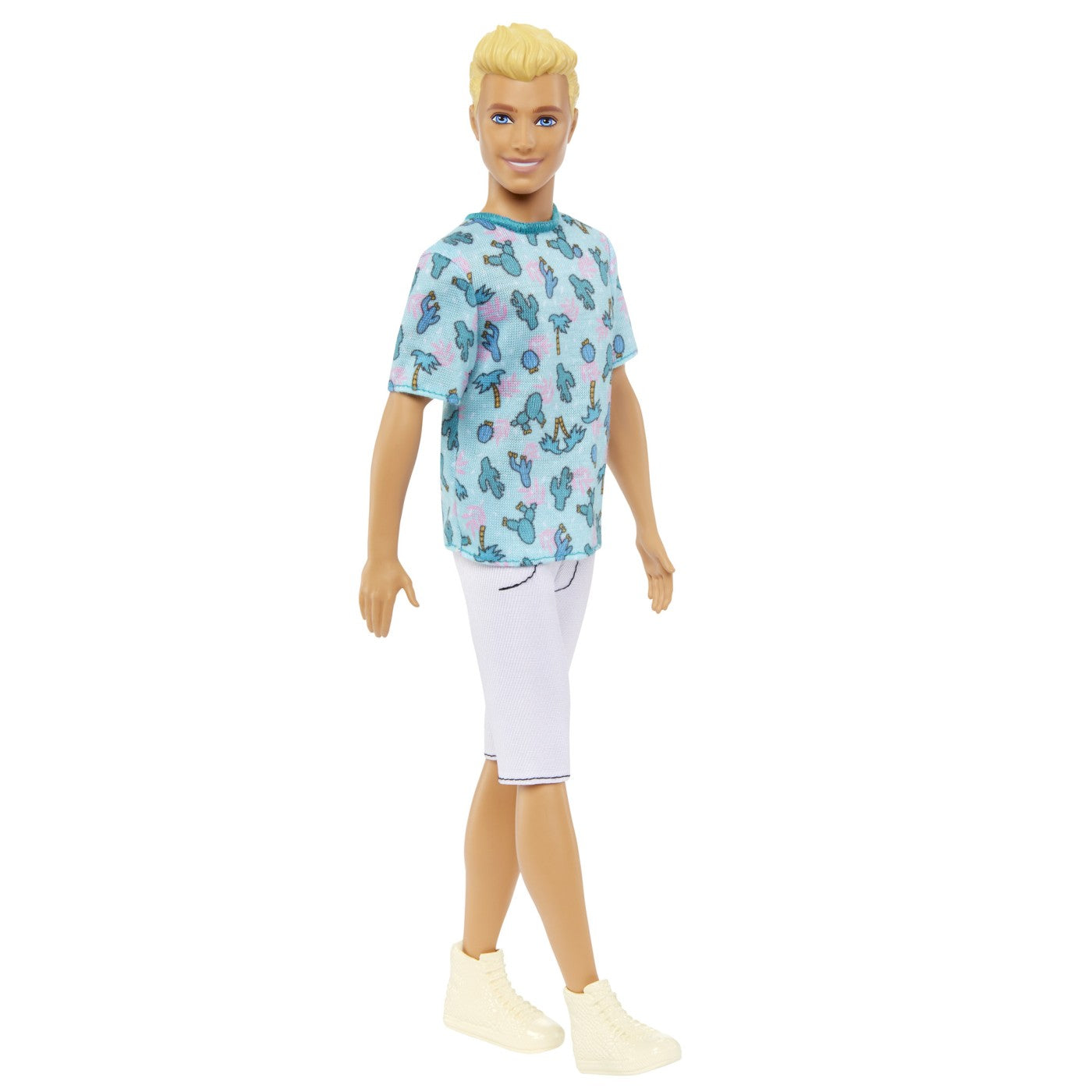 BARBIE PAPUSA BAIAT FASHIONISTAS BLOND CU BLUZA CU - Imprimeu cu cactusi (2) [ps:03c5d42b-ef35-42f5-a396-ede25a6ad6a2]