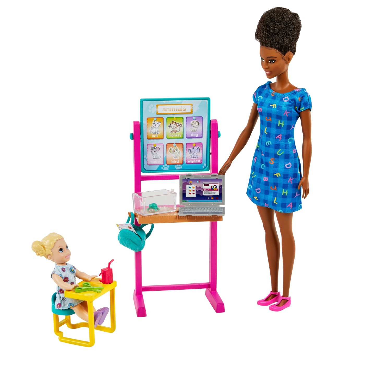 BARBIE CARIERE SET MOBILIER CU PAPUSA APICULTOR Mattel - Profesoara - Bruneta (2) [ps:e767783a-950a-45c0-be22-61f3bbb9e428]