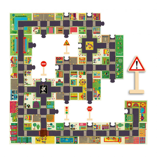 Puzzle Pop to play Orasul, Djeco - Imagine 3 [ps:f6e12d7a-bbe6-42fa-b637-af323020f2ae]