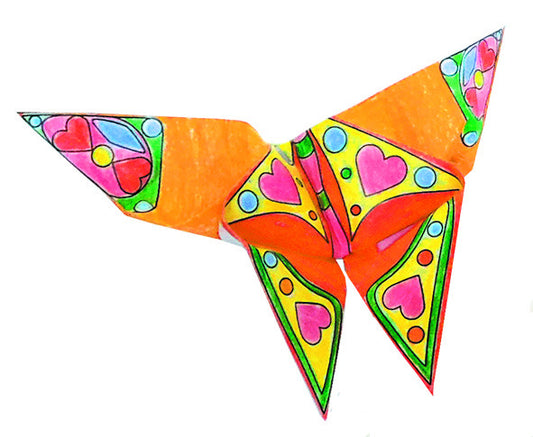 Origami Fluturasi de colorat, Fridolin - Imagine 3 [ps:67eaa616-e3e1-4950-860b-e7ba6425c506]