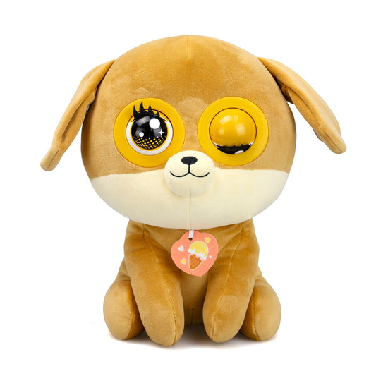WINKSIES Caramel Puppy, jucarie de plus, catelus interactiv - Imagine 4 [ps:e799652a-0034-4d4d-91c9-992c57535202]
