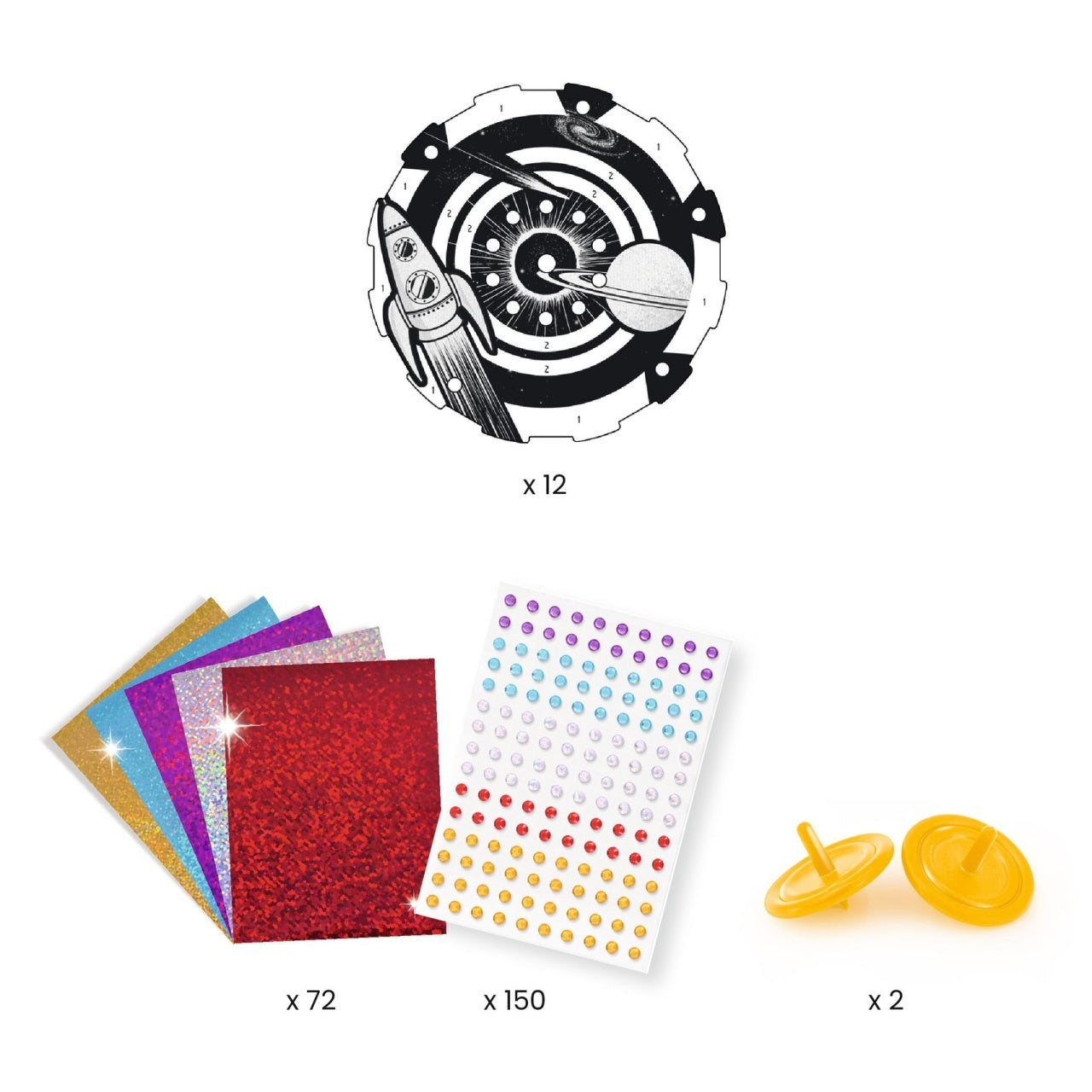 Joc creativ DIY Titirezi cosmos, Djeco - Default Title (2) [ps:a98fd4fa-11e5-495b-b2bc-c9e8f74ed588]