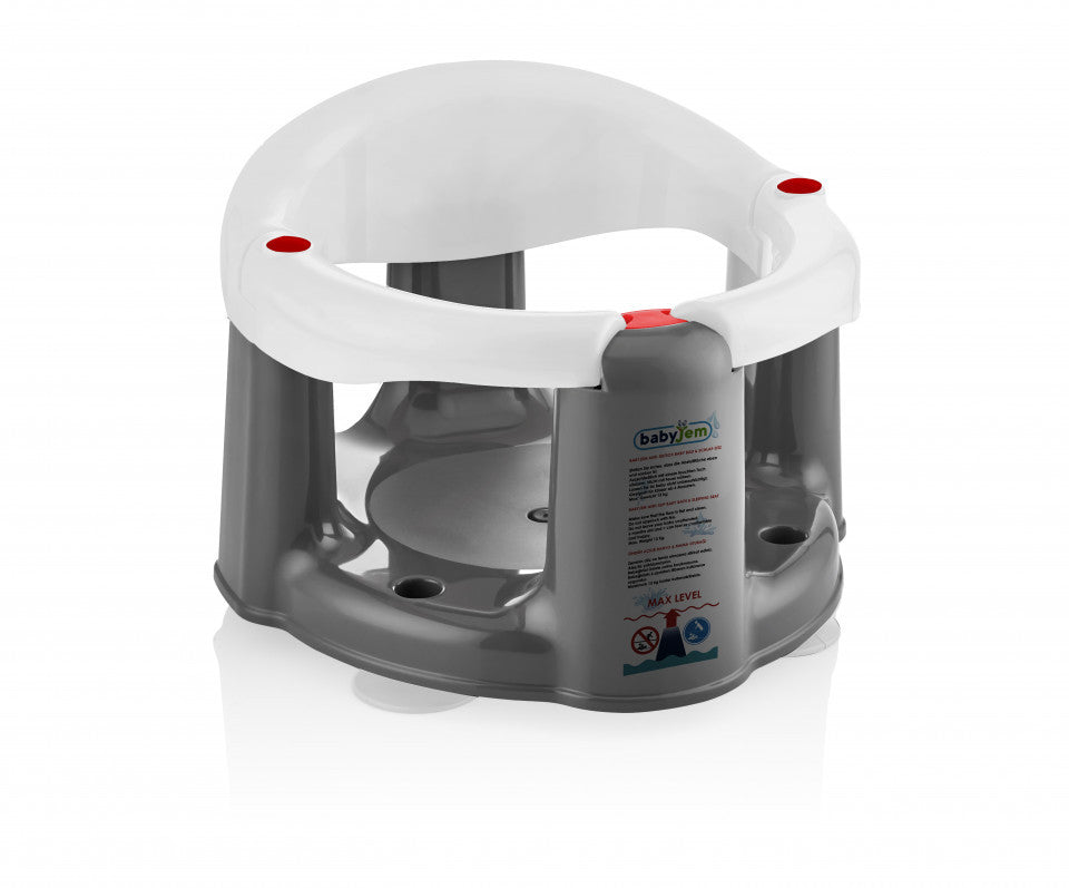 Scaun de baie bebelusi Bath and Feeding BabyJem - Alb [ps:1c42844d-1b72-4227-b9c0-c8fd49edb9c5]