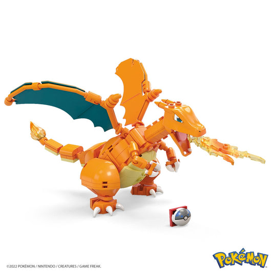 POKEMON MEGA CONSTRUX CHARIZARD DRACAUFEU GLURAK Mattel - Imagine 2 [ps:a413a39a-fc83-43a8-84fc-812fc6190179]