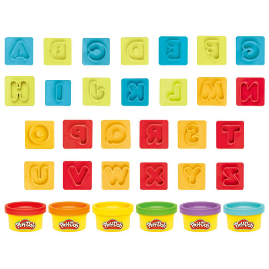 Play-Doh Set Forme Litere Hasbro - Jucărie Creativă - Default Title (2) [ps:fa7d1237-48e7-4d21-b18a-74a0b42bca40]