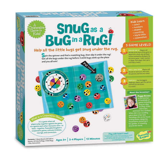 Joc Snug as a Bug in a Rug Peaceable Kingdom | Infant - Default Title (2) [ps:3564028f-be76-42c4-a6f6-72180bac00e8]
