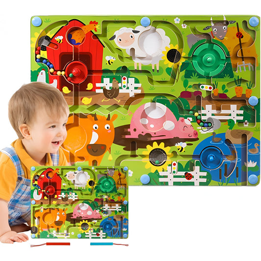 Joc Montessori Sortare Culori Flippy, Labirint Lemn Ferma - Default Title (2) [ps:85e7e83b-8da3-4e1b-afb8-b0169d2a9cc5]