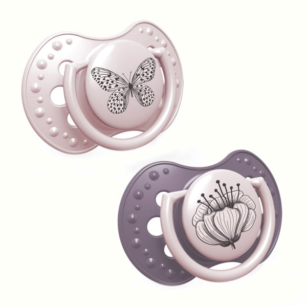 Lovi Suzeta Silicon Dynamic 18+ M 2 Pcs Botanic Fata - - Imagine 2 [ps:3d424947-2757-4ce6-b8ec-d1fd4af7c41e]