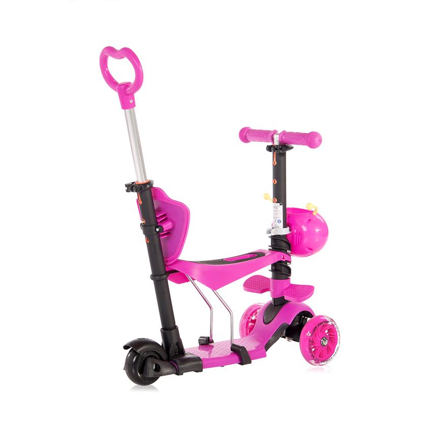 Trotinetă Copii Lorelli Junior Smart Plus, Blue & Green - Pink new (2) [ps:b9c83793-0859-4554-aa70-4a6c6f1940fb]