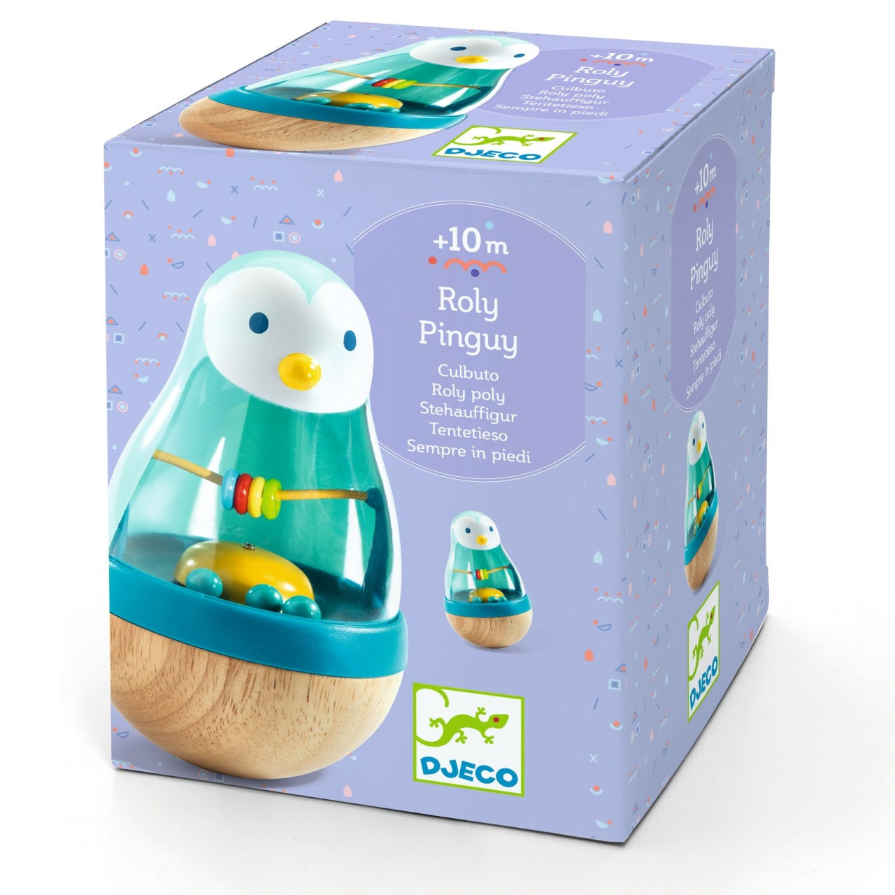 Jucarie bebe Roly Pingui, Djeco - Imagine 3 [ps:6074955e-ee05-433f-a166-78ad056cf5f1]