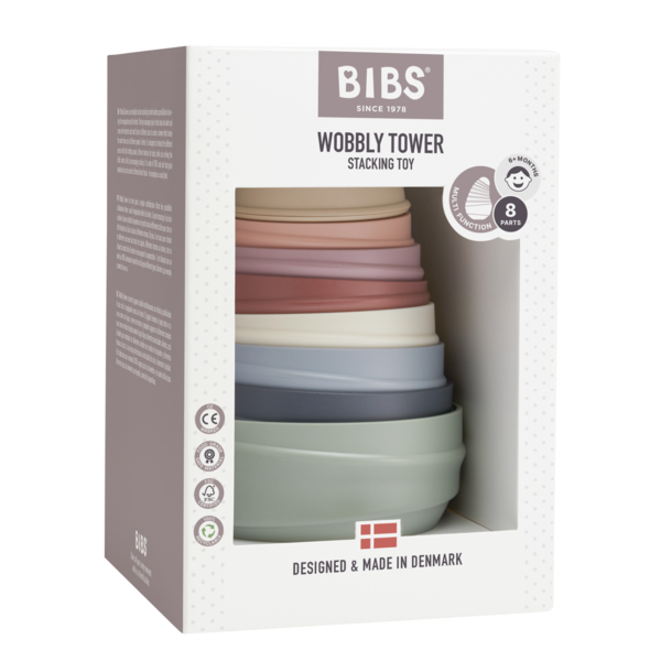 BIBS Turnul Wobbly, Pastel Rainbow - Jucărie Creativă - Default Title (2) [ps:69f8906b-bf1e-4c4f-afea-8146e8705fd8]