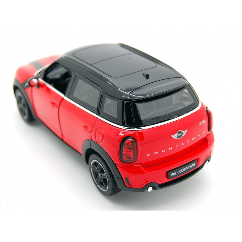 MASINUTA METALICA MINICOOPER ROSU SCARA 1 LA 24 Rastar - Roșu