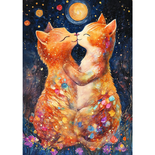 PUZZLE TREFL 500 SARUT IN LUMINA LUNII - Imagine 2 [ps:10a7af58-2fc2-488f-969b-52b260044f6c]