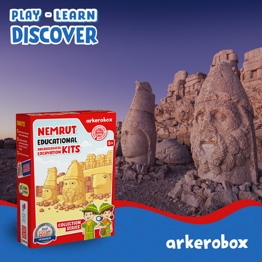 Arkerobox - Set arheologic educational si puzzle 3D, Nemrut - Imagine 6 [ps:5a1497b3-fd08-4b7d-b8e4-25e2c58475ab]