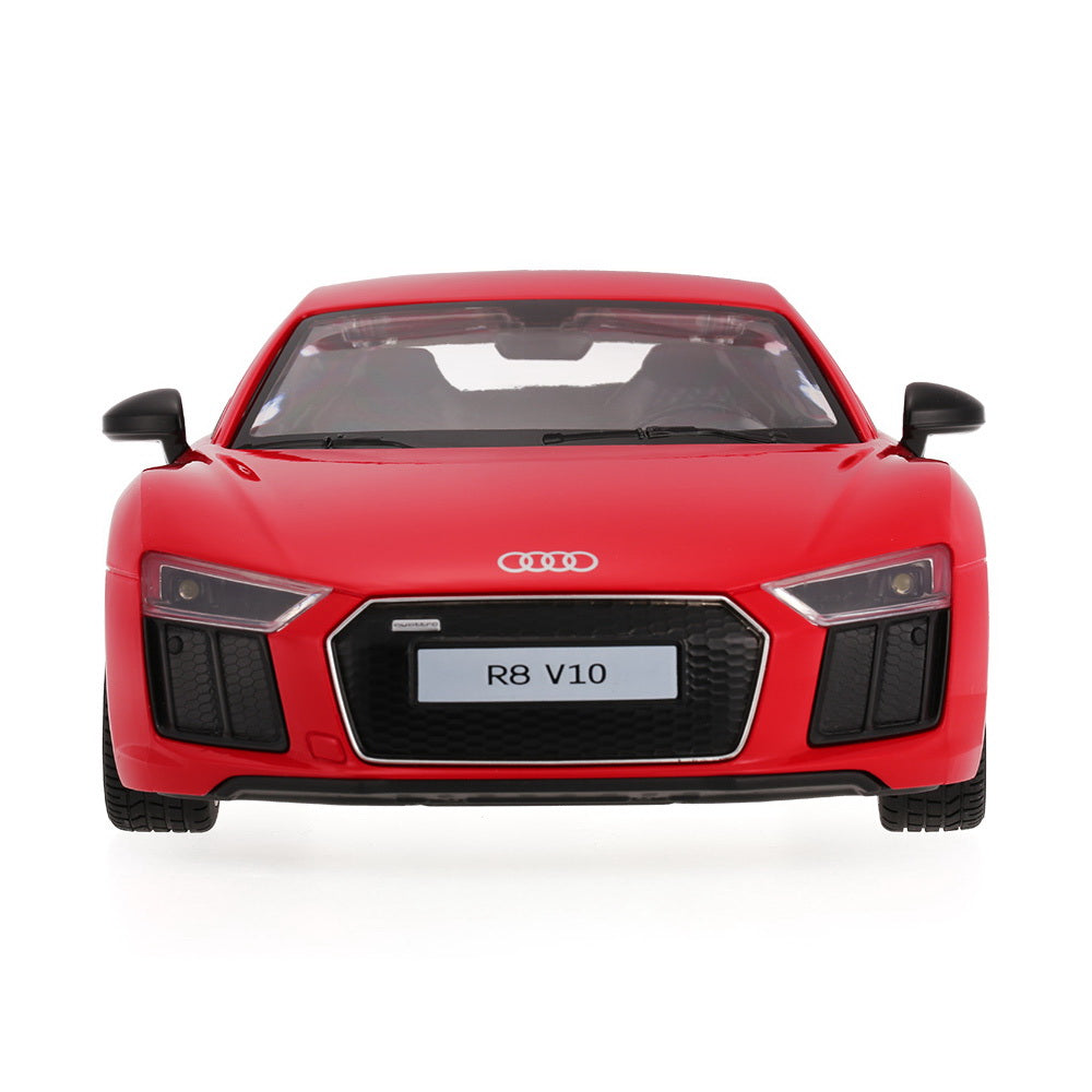 MASINA CU TELECOMANDA AUDI R8 ROSU CU SCARA 1 LA 14 [ps:f33b5c24-d087-48fe-9f48-5d83eb975aad]