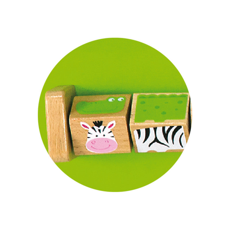 Jucarie de perete cu activitati, Crocodil, Viga [ps:d5b64420-b97d-4258-a135-3e05c11b0ba2]