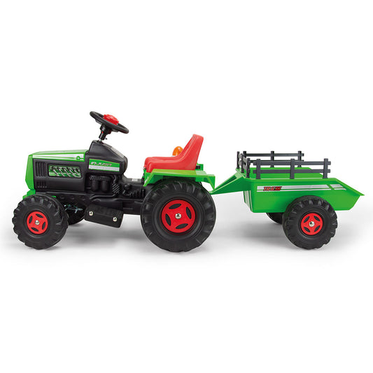 Tractor Electric cu Remorcă Injusa 6V, Verde, 1 an+ - Default Title (2) [ps:2f22858a-913c-4ceb-966c-89636fd52dc0]
