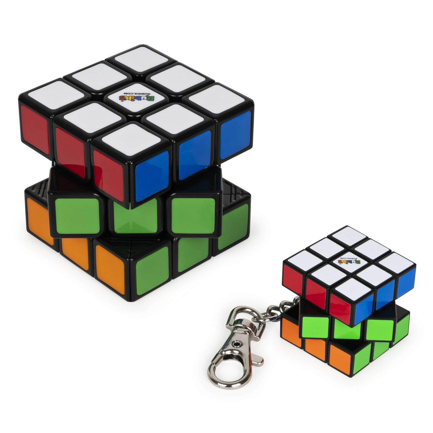 SET CUB RUBIK 3X3 CLASIC SI BRELOC ORIGINALE Spin Master - Imagine 2 [ps:886ca00d-d455-4291-a95b-675da4b09f1e]
