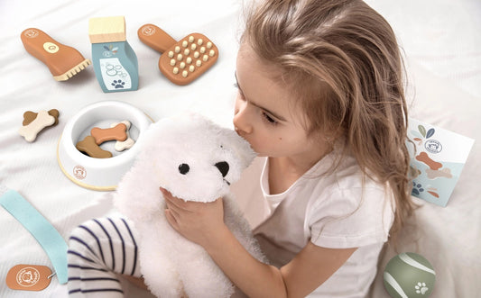 Set pentru copii cu valiza si catel de plus, Speedy Monkey - Imagine 4 [ps:d65c7706-a4bd-48c9-8e1c-c90a05b1db66]