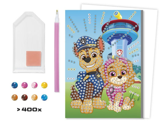 Set Diamond Paint Felicitări Paw Patrol Moxy - DIY Copii - Default Title (2) [ps:188237f6-74b5-4036-b46c-b2b8f25776e4]