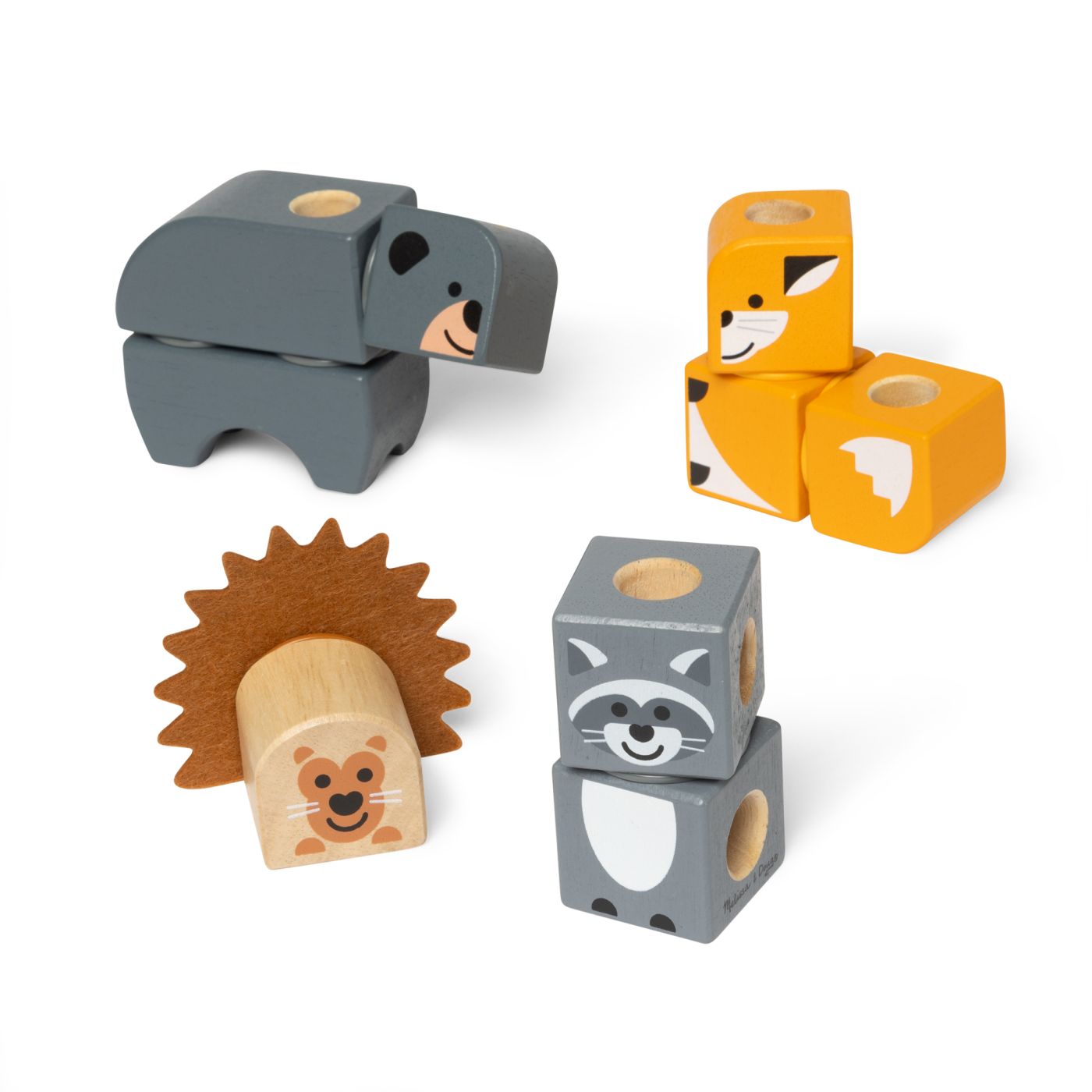 MELISSA AND DOUG SET DE CONSTRUCTIE DIN LEMN PRIETENII - Imagine 4 [ps:70dedea2-a91c-44f1-9c72-d87754913341]