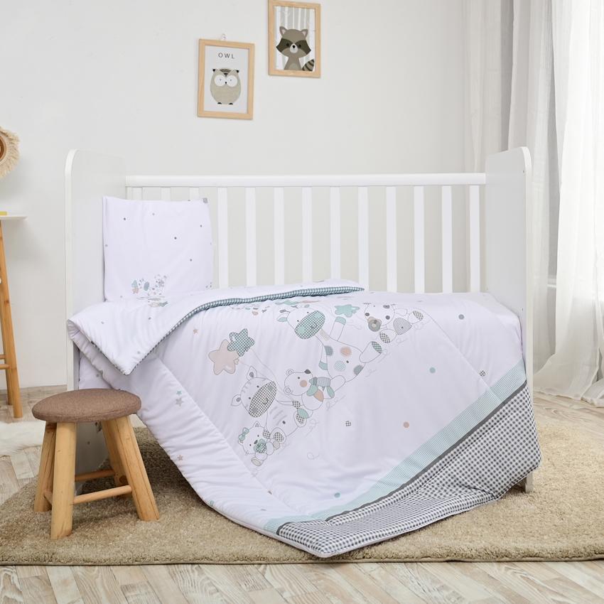 Set lenjerie pat 3 piese, bumbac ranforce, Cosy - Imagine 2 [ps:e45f905c-6024-4b88-a4ad-40de817a6af1]