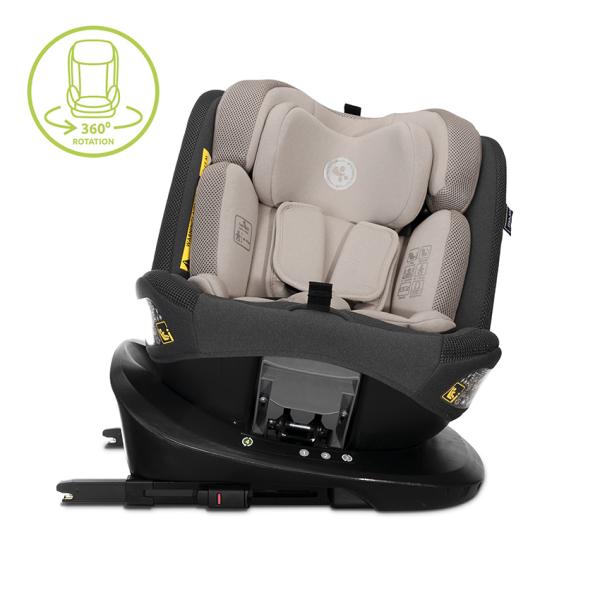 Scaun Auto Lorelli Imola i-Size, Rotativ, 0 luni-12 ani, - Beige (2) [ps:705b6b44-f1c1-4e3f-b4a1-f5be68fddc98]